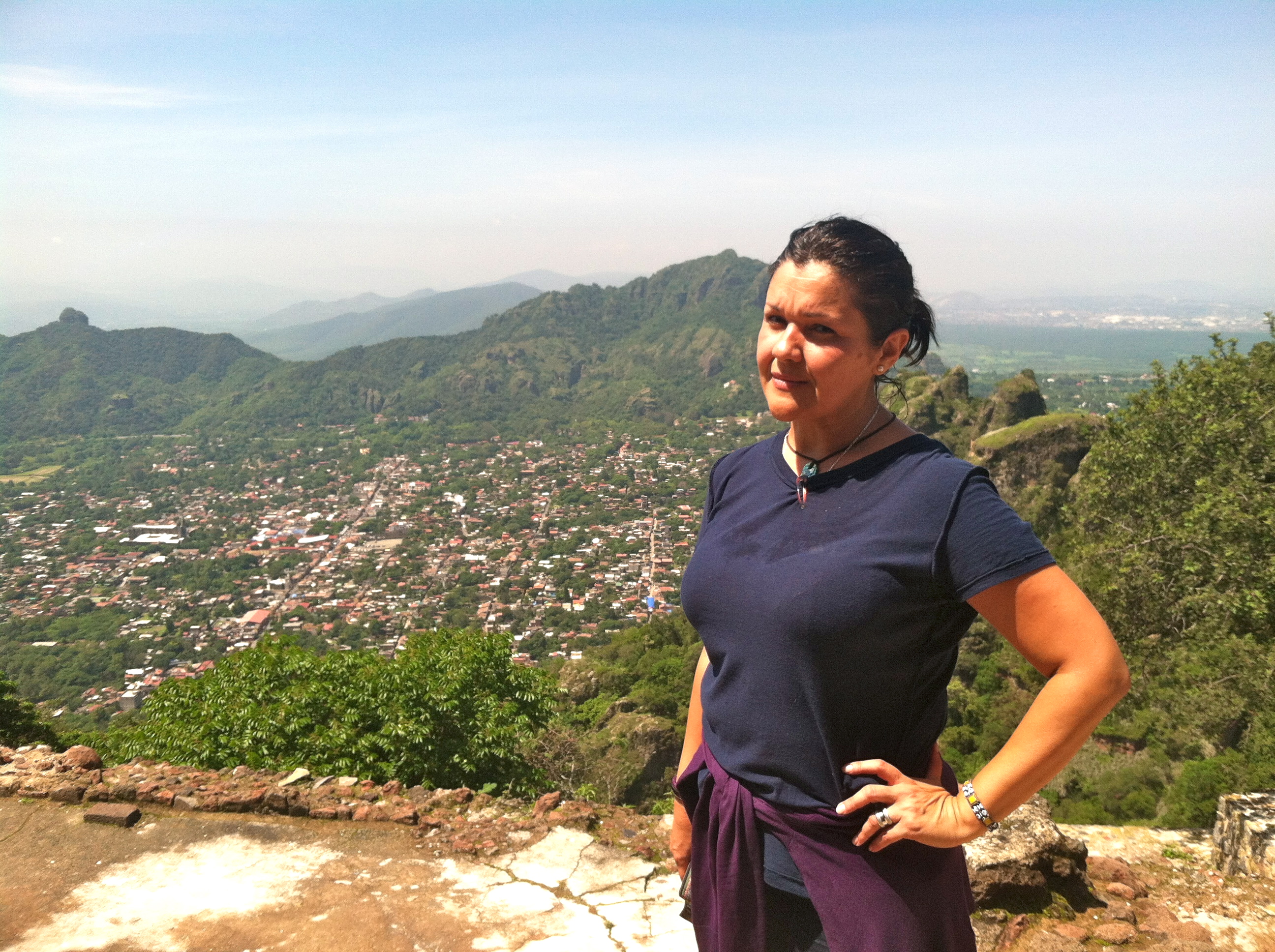 Cerro del Tepozteco, en Morelos, Mexico.