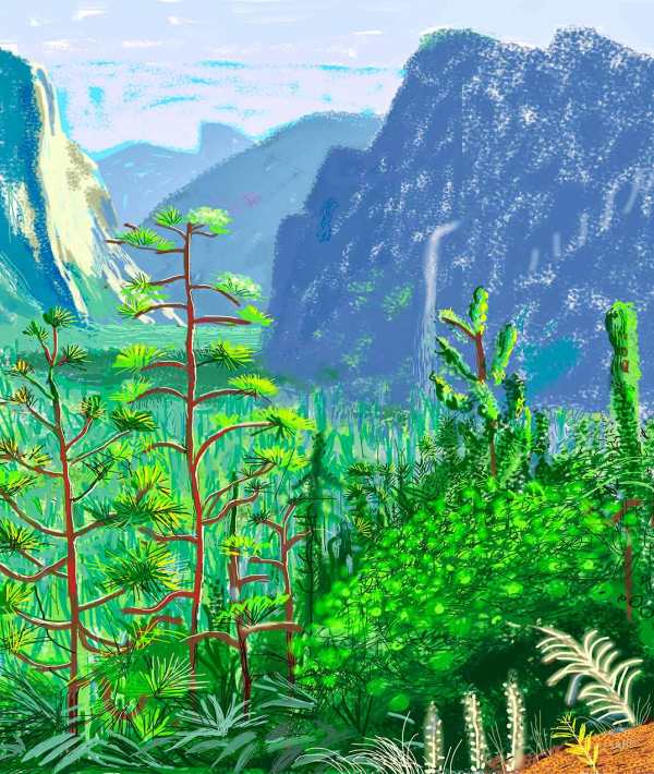 Big. For California. By David Hockney. 